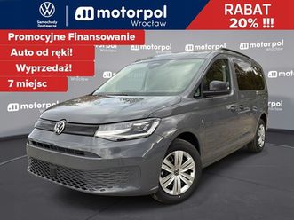 volkswagen caddy maxi/7 os. automat 2.0tdi 122km,