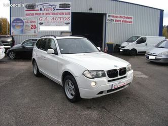 magnifique bmw x3 2.0d 4x4 pack sport 150cv full options ph2