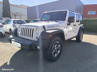 jeep wrangler unlimited rubicon v6 284ch 12900km réels