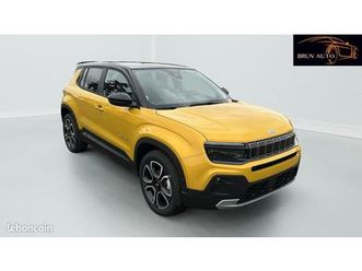 jeep avenger 1.2 turbo t3 100 ch summit