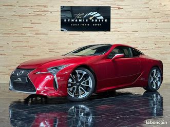 lexus lc 500h finition sport+ 3,5 v6 de 359ch hybrid - toit carbone - origine france - garantie 12 mois