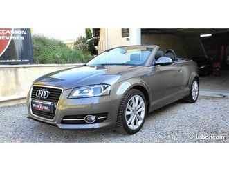 audi a3 cabriolet, 1.6 tdi 105 chvx, sort de révision, distribution neuve...