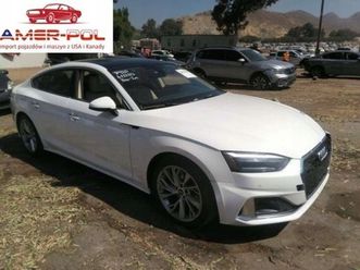audi a5 sportback premium 2022 2.0l 2.0 benzyna 201km
