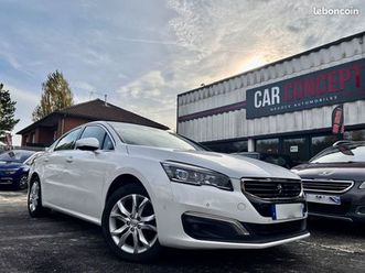 peugeot 508 1.6 blue hdi 115 ch / 6 vitesses gps radars full options / 1er propro