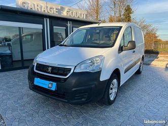 peugeot partner iii 1.6l vti 98cv 49.500 km réel - clim - portes arr vitrée - 08/2018