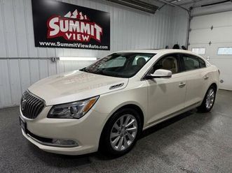 used 2014 buick lacrosse leather