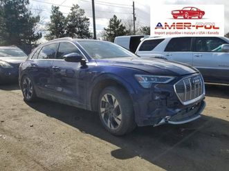 audi e-tron audi e-tron premium quattro, od ubezpieczalni elektryczny 355km