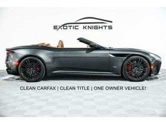 used 2021 aston martin dbs superleggera volante