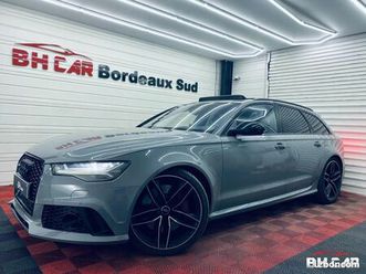 audi rs6 avant 4.0 tfsi 560 quattro tiptronic / toit ouvrant & panoramique / apple carplay