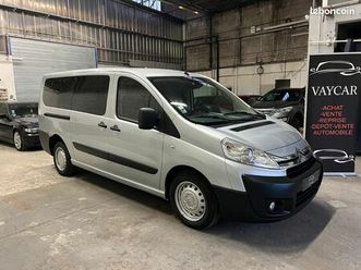 citroën jumpy 2l hdi 128ch, format long l2h1, 8 places, boule d'attelage, climatisation, garantie
