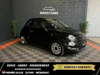 fiat 500 1.2i 69ch eco pack lounge - garantie 6 mois minimum