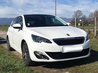 308 phase ii, 5 portes/places, boîte auto, blanche, essence/convertie éthanol, crit'air 1, avec 135 000 kms