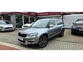 skoda yeti 1.4 tsi outdoor ambition 125 ch dsg - navi - régulateur - clim auto - sièges chauffants - 1ère main