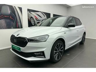 skoda fabia 1.0 tsi 116 ch evo 2 dsg7 monte-carlo