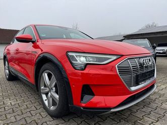 audi e-tron sportback 50 quattro ahk acc cam lenkhz
