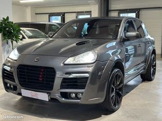 porsche cayenne 4.8 v8 500cv turbo tiptronic s préparation techart