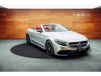 s 63 amg cabriolet 4matic speedshift mct