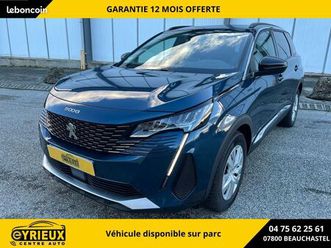 peugeot 5008 style génération ii phase 2 1.5 bluehdi 130ch eat8 7 places carplay