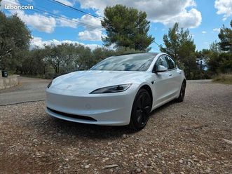 cause départ à l'étranger : tesla model 3 propulsion - modèle 2023 (highland)