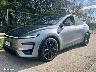 tesla model y performance awd new model juniper tva recuperable gris quicksilver int blanc