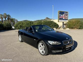 bmw série 3 v (e90) 335i cabriolet 06ch luxe - boite auto
