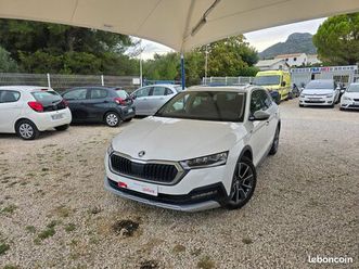 skoda octavia combi 2.0 tdi 200 ch dsg7 4x4 scout