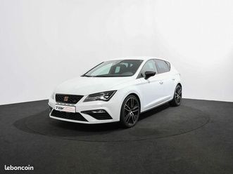 seat leon cupra tsi 290 cv gps camera carplay keyless dcc acc lane assist hifi beats sieges cupra chauffants ja 19′