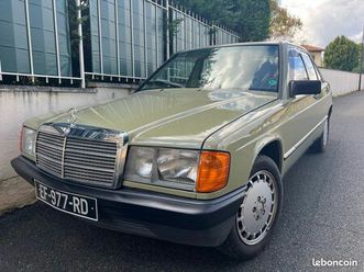 mercedes 190 de 1983 état collection