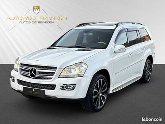 mercedes classe gl 500 v8 387ch - 4matic - 7 places - caméra - toit ouvrant - 140 000km