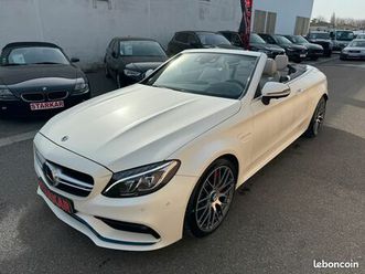 mercedes classe c cabriolet 63 amg s 510ch speedshift mct