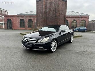 mercedes-benz classe e coupé 500 5.5 387ch executive - suivi d'entretiens