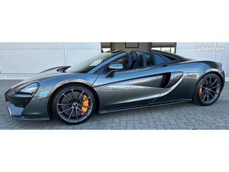 mclaren 570s spider 18.900kms lift carbone camera echap sport 174.900