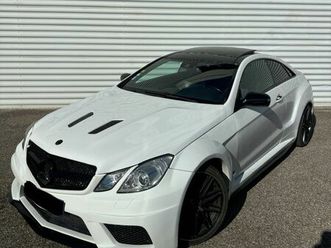 mercedes-benz classe e500 coupé 5.5 i v8 388 cv black séries prior design