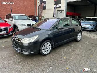 citroen c4 coupe 1.6 110 vtr - historique complet - premiere main - entretien a jour - 4 pneus neufs