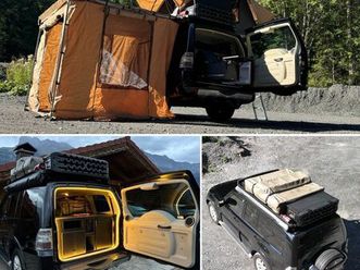 mitsubishi pajero iv aménagé