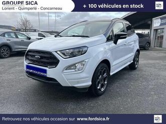 ford ecosport 1.0 ecoboost 125ch st-line euro6.2