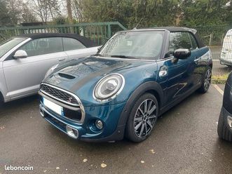 mini cabriolet cooper s sildwalk 192 ch 20 000 kms