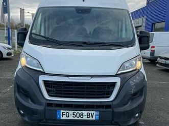 peugeot boxer gourgon 3 places 165ch 2.2l bvm6 fourg