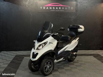 piaggio mp3 500 permis b / top case / selle confort