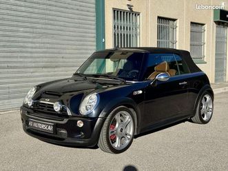 mini mini cooper s cabriolet 1.6 210ch r52 sidewalk john cooper works