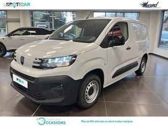 peugeot partner m 650kg bluehdi 100ch s&s pack premium connect