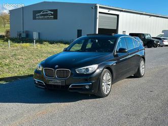 bmw 530d gt luxury / 258 ch / toit ouvrant panoramique / affichage tête haute / sellerie cuir chauffants electiques / entretien full bmw / belle configuration /
