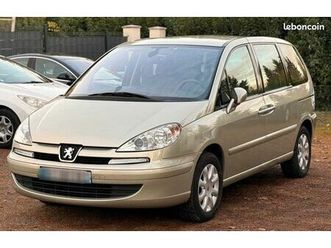 peugeot 807 2.2 hdi 128ch cg8 places clim auto/ sièges chauffant/attelage…
