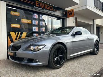 bmw serie 6 630i cabriolet 3.0 272ch luxe