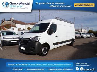 renault master f3500 l3h2 équipé galerie / habillage bois / ...