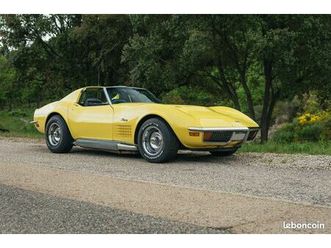 chevrolet corvette c3 stringray 1972 - big block - bel état - garantie 12 mois