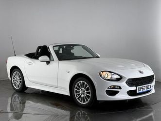 2017 fiat 124 1.4 multiair 124 spider classica