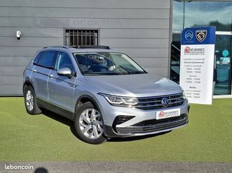 volkswagen tiguan 1.4 ehybrid 245ch elegance dsg6