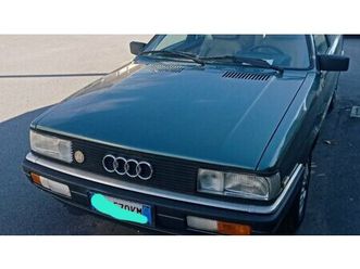 1986 audi coupe verde scuro manuel, 5 vitesses conduite à...