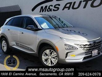 2022 hyundai nexo blue suv shimmering silver